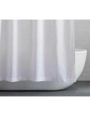 Cortina de baño LUNARES PLATEADOS [comprar cortinas baño