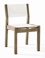 Set de 2 sillas Portside de madera y tela
