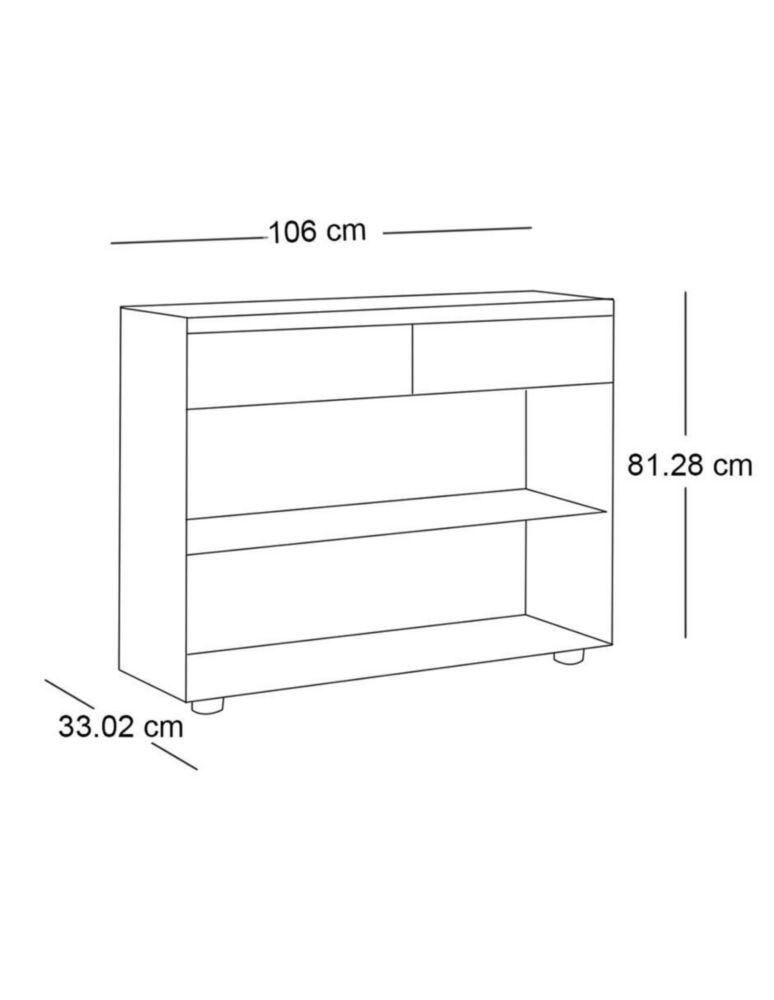 Consola Anton de madera