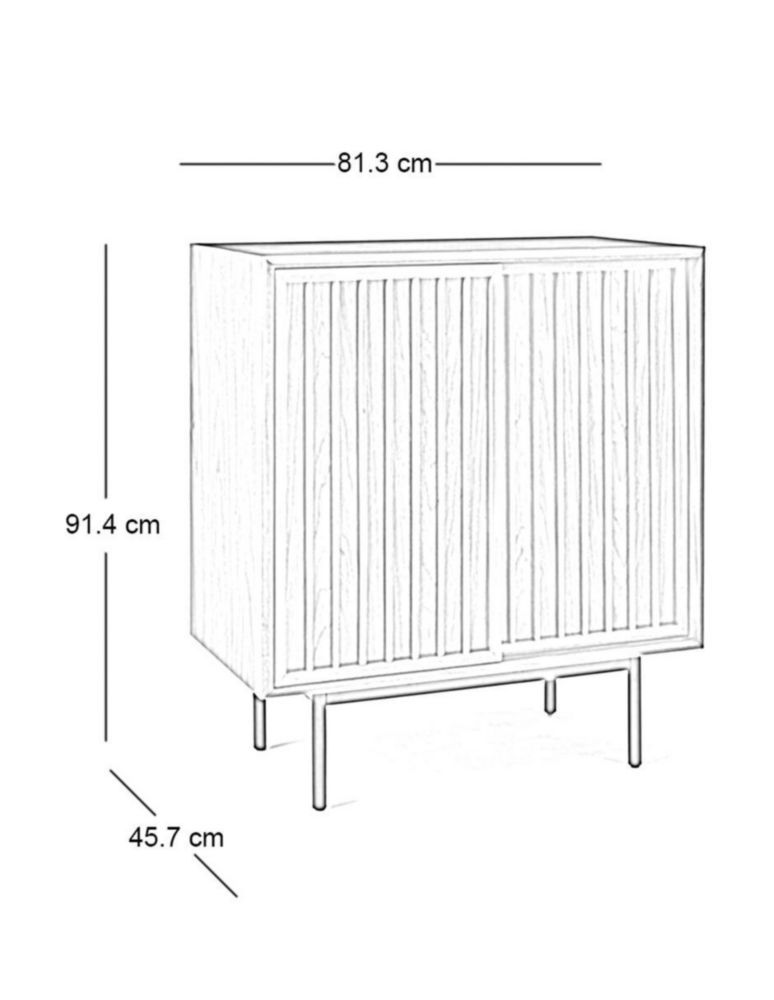 Bar Slatted de madera