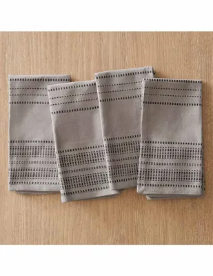 Set de servilletas Rivera de algodón 4 piezas