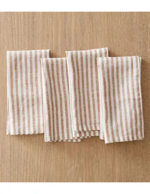 Set de servilletas European de lino 4 piezas