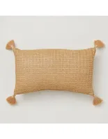 Cojín decorativo Faux Jute