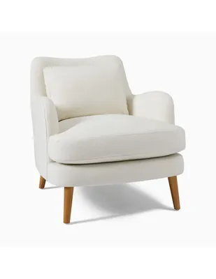 Sillón Sophie estilo contemporáneo de madera