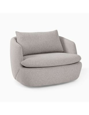 Sillón Crescent Grand estilo clásico renovado de madera