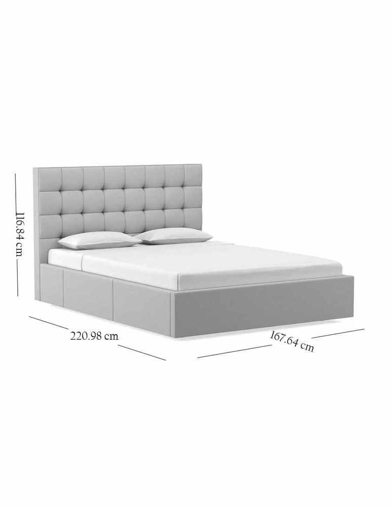 Cama Emmett Grid Queen Size