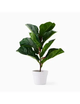 Planta decorativa Faux Potted Higuera