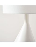 Lámpara de mesa Asymmetric Ceramic de lino
