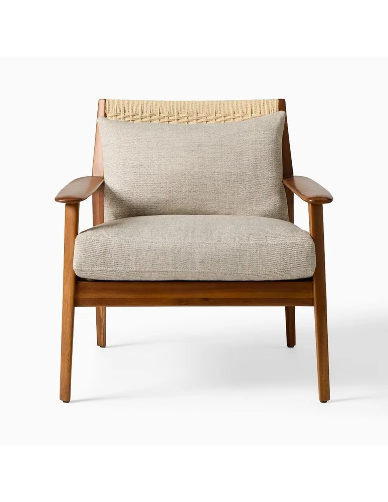 Sillón Chadwick estilo contemporáneo de madera