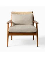 Sillón Chadwick estilo contemporáneo de madera