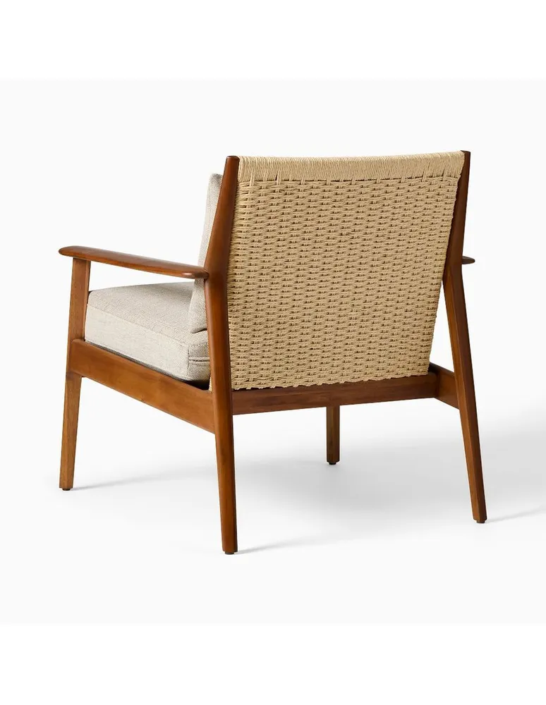 Sillón Chadwick estilo contemporáneo de madera