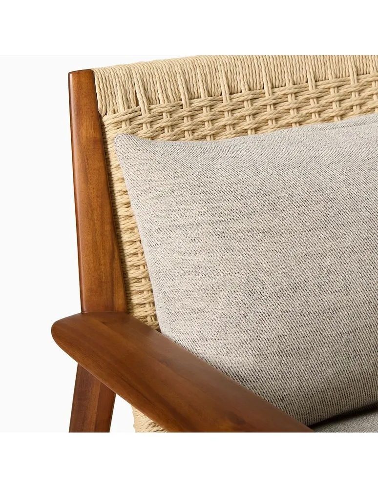 Sillón Chadwick estilo contemporáneo de madera