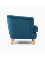 Sillón Marigold estilo contemporáneo de madera