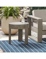 Mesa lateral Portside Outdoor de madera