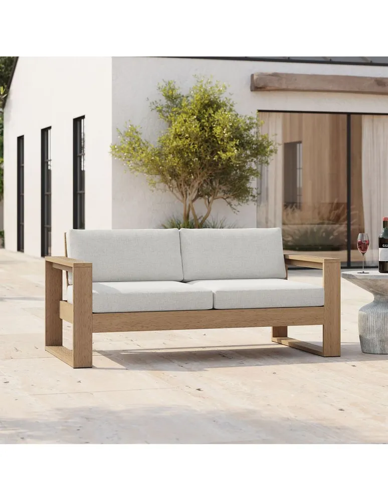 Sofá Portside Outdoor estilo contemporáneo de madera