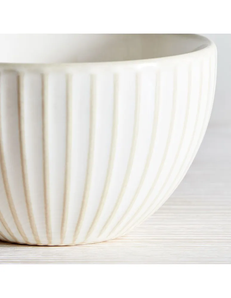 Bowl Textured Stoneware