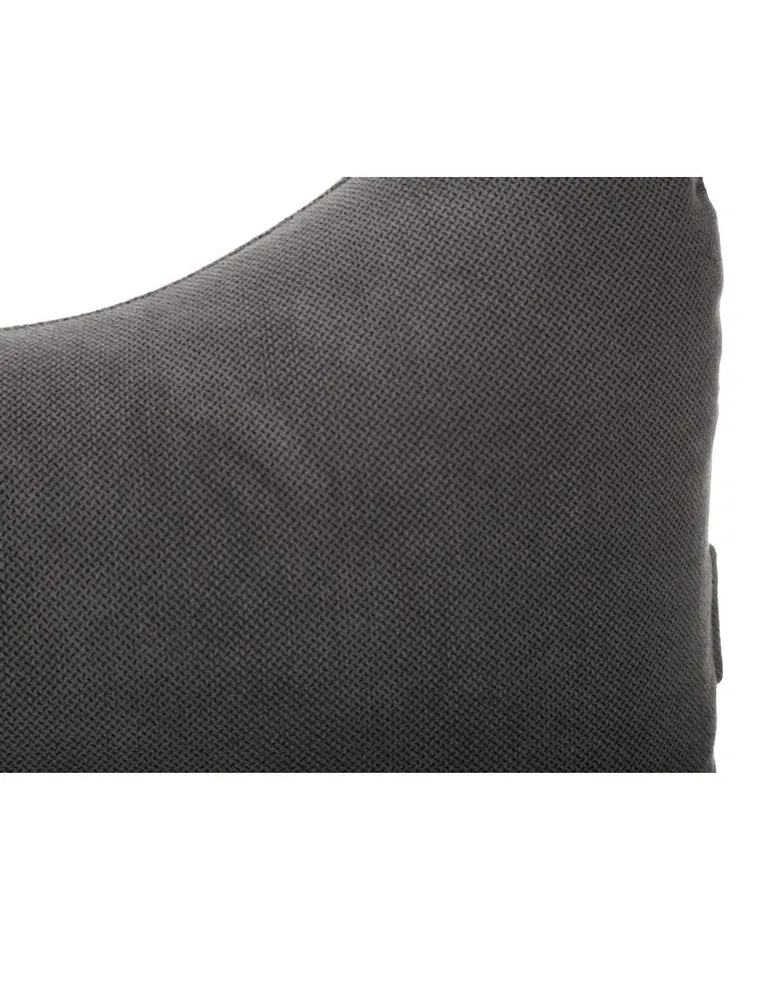 Cojín DUM Neck Seat Pad 17 cm x 40 cm gris
