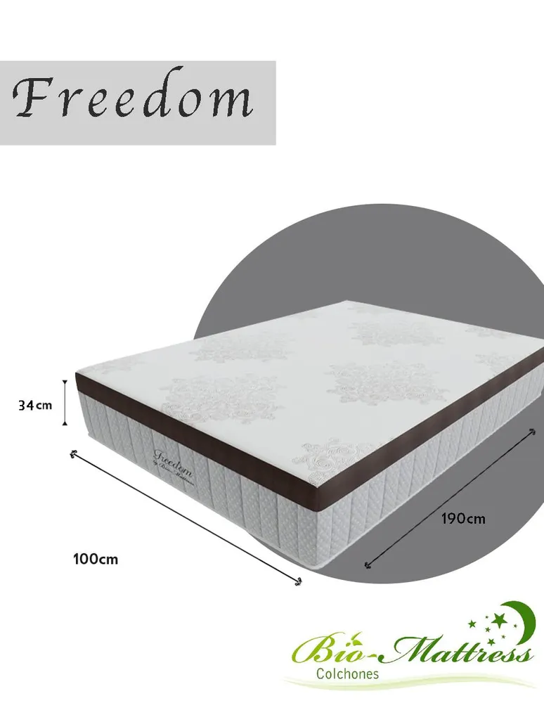 Colchón Bio Mattress Freedom confort suave