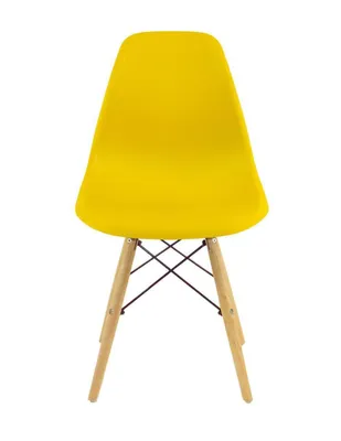 Set de 4 sillas Kecompras Eames plástico y metal