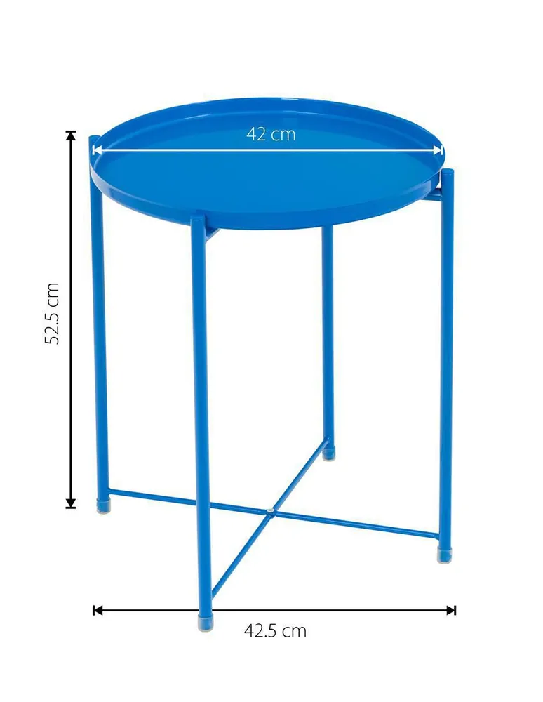 Mesa auxiliar Onof de metal