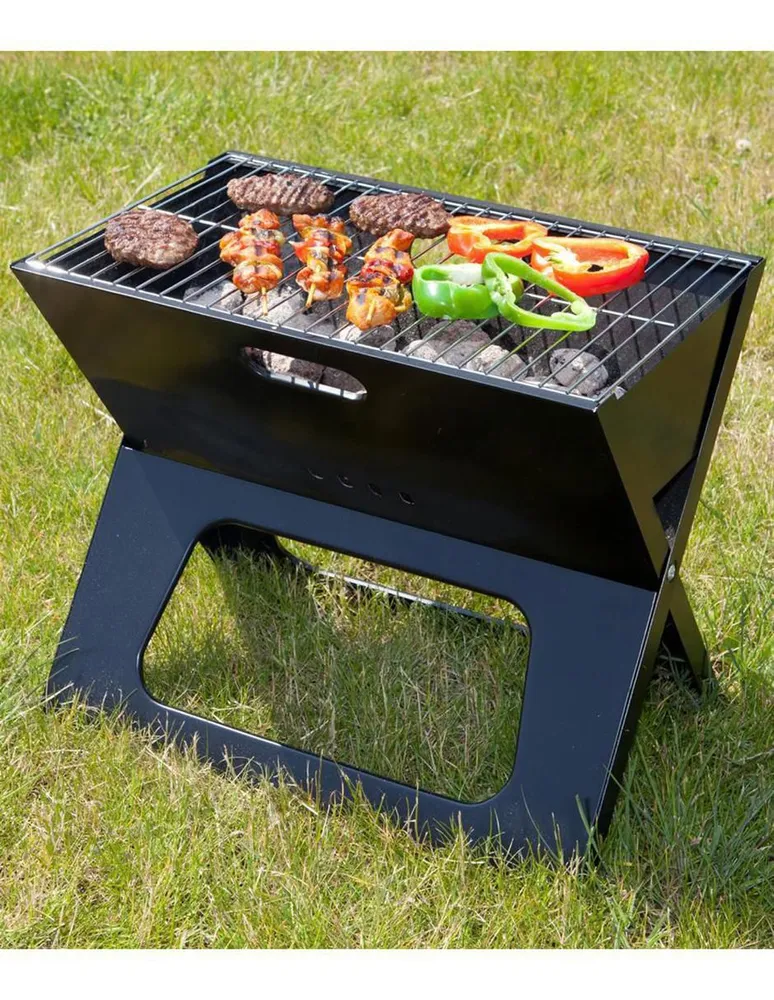 Asador de carbón Aquila X-Grill de acero