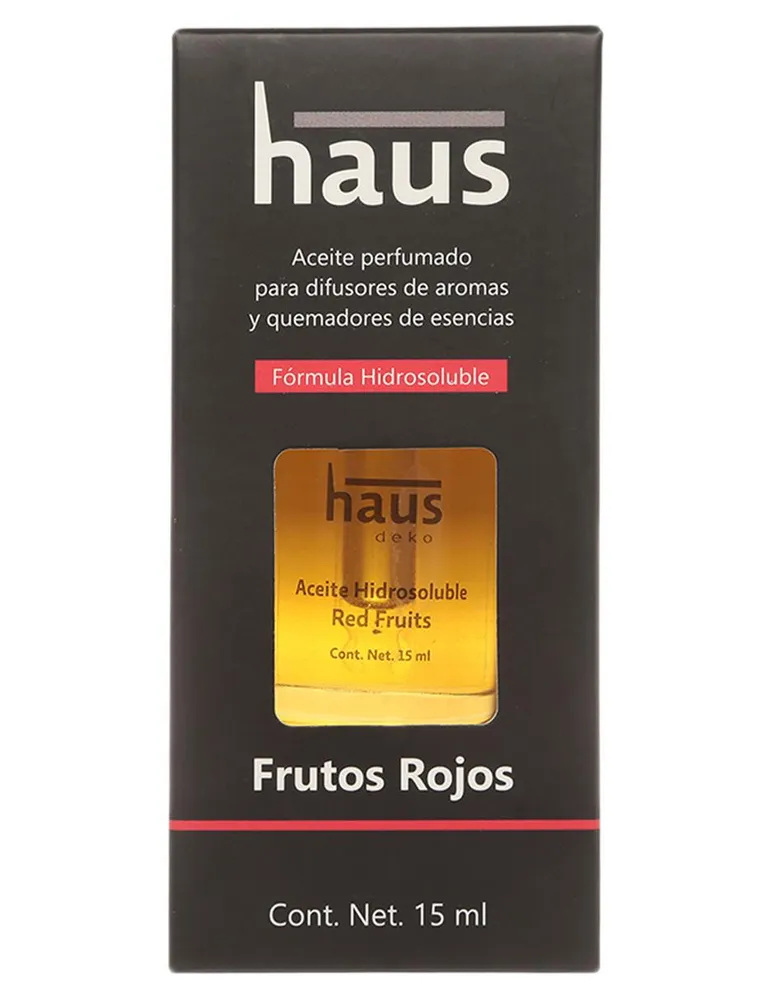 Aceite hidrosoluble Haus 15 Mililitros Frutos Rojos