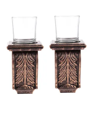 Set de 2 portavela Haus Tealight