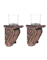 Set de 2 portavela Haus Tealight