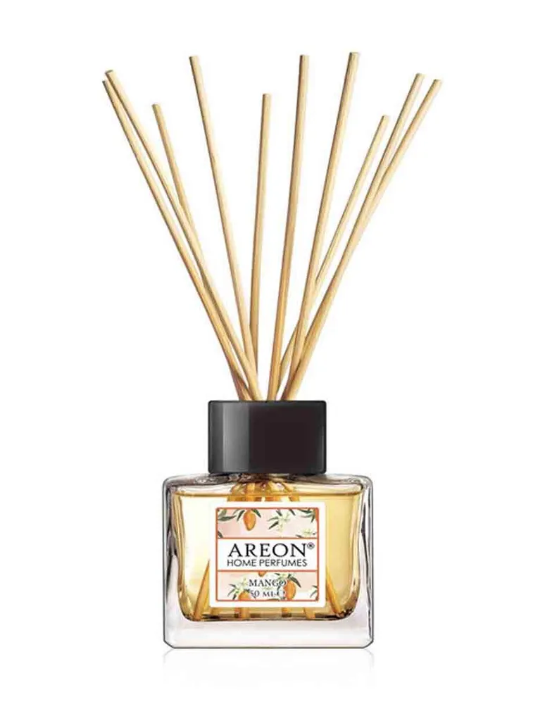 Difusor ambientador de varillas Areon 50 ml Aroma Mango pack 3