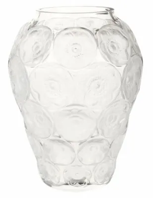 Florero Anémonas Lalique