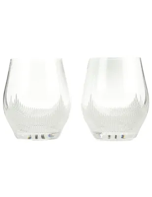 Set de vasos corto Lalique de cristal