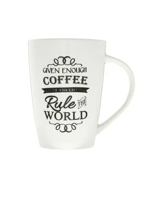 Taza Haus Phrases Rule blanca