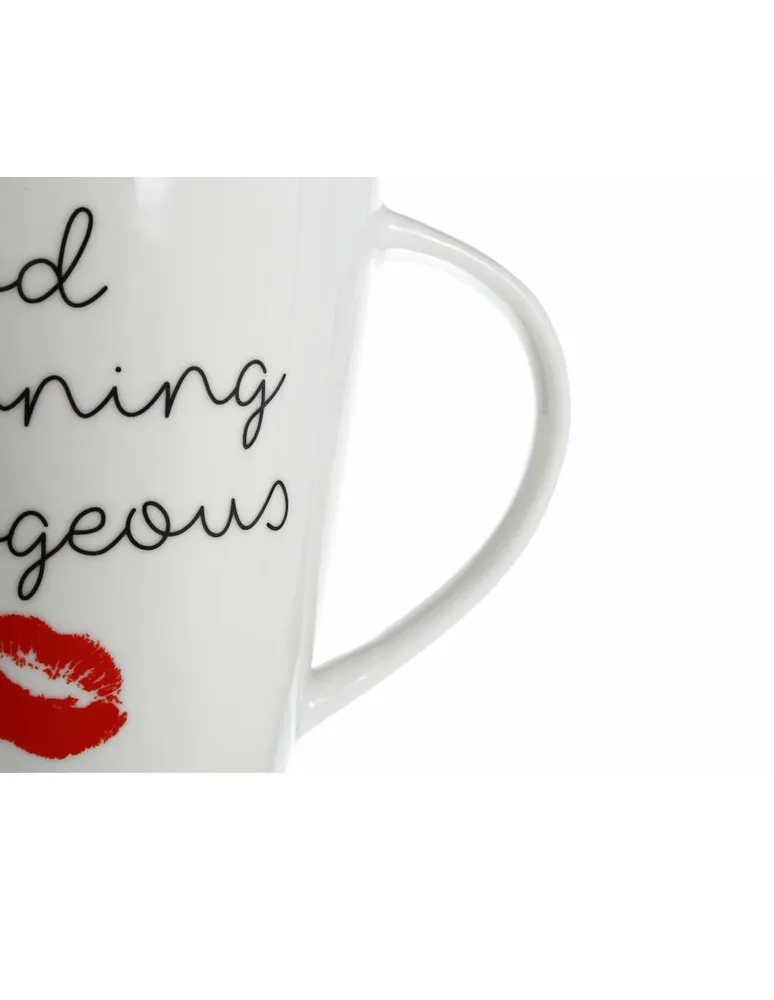 Taza Haus Phrases Lips Blanca