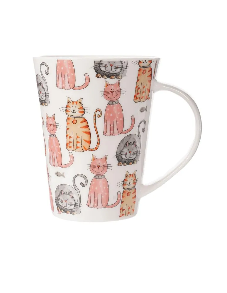 Taza Haus Don Gato blanca