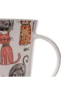 Taza Haus Don Gato blanca