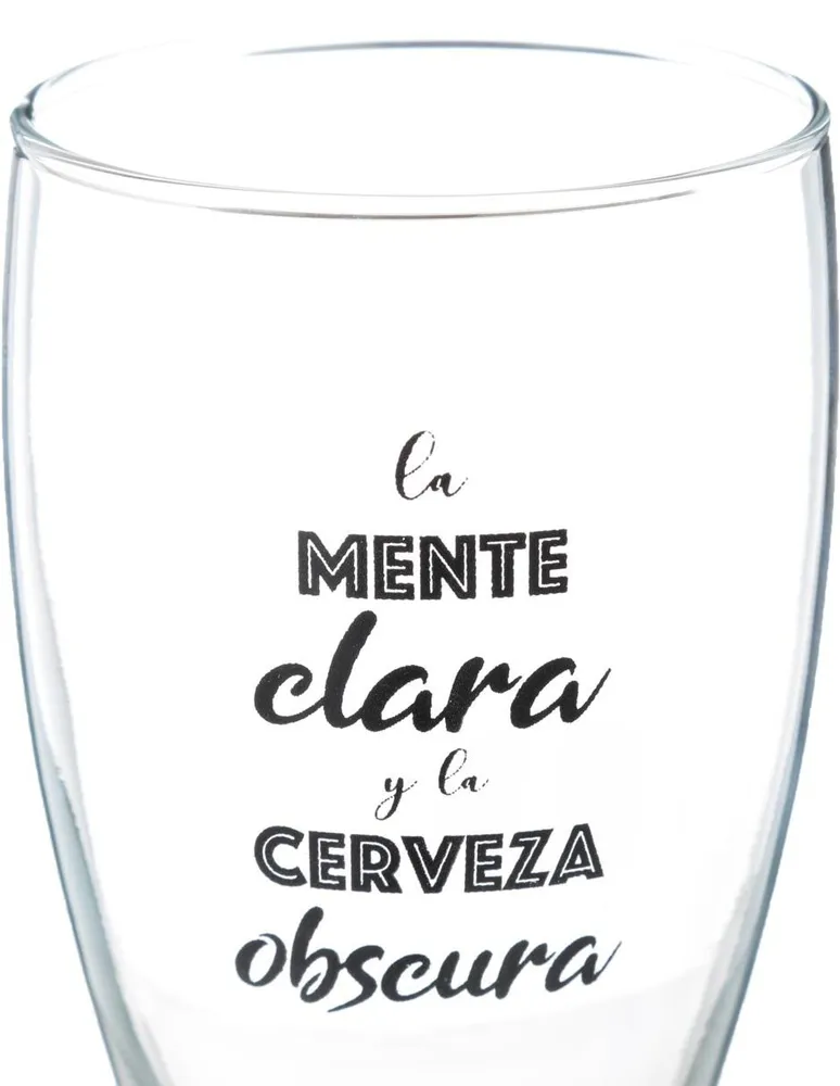 Vaso para cerveza Haus Birra Mente