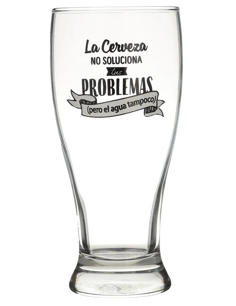 Vaso para cerveza Haus Birra Agua