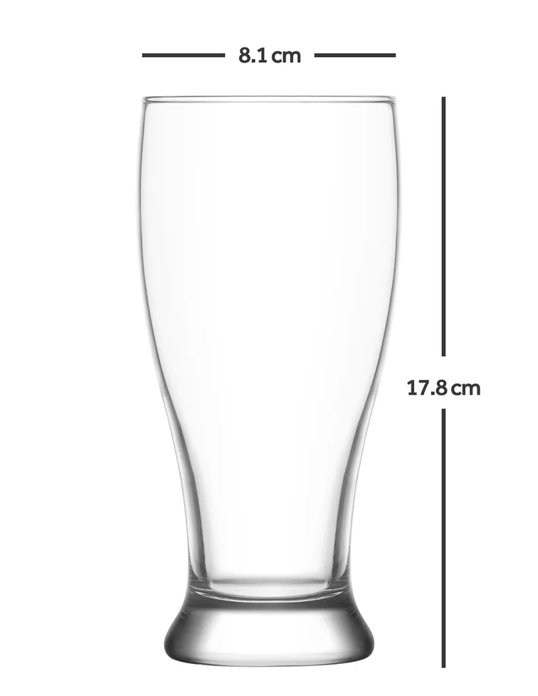 Vaso para cerveza Haus Birra Agua