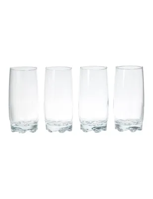 Set de 12 vasos high ball Haus Basis 390 ml