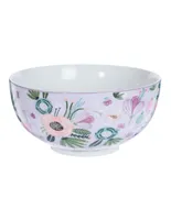 Bowl Haus Flores de porcelana