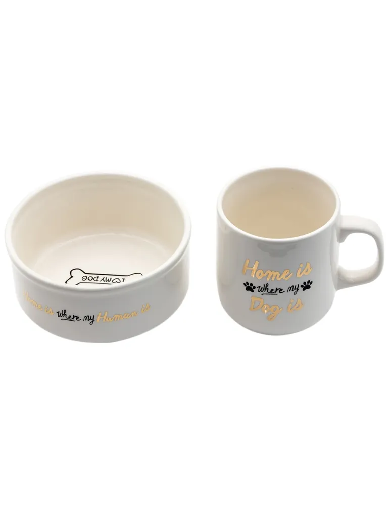 Set de bowl y taza Haus