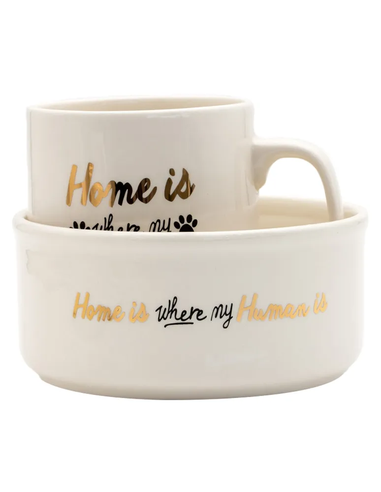 Set de bowl y taza Haus