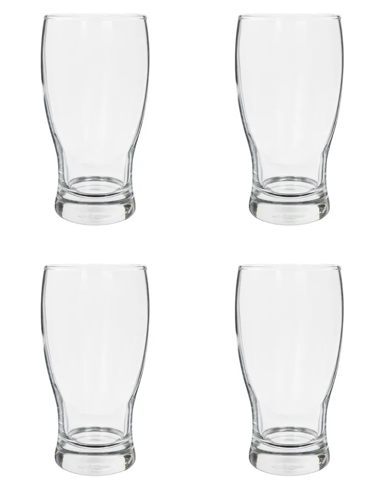 Set de vasos para cerveza Haus Belek de vidrio