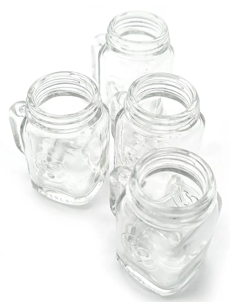 Set de 4 Vasos tequileros Kikkerland de cristal