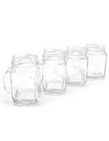 Set de 4 Vasos tequileros Kikkerland de cristal