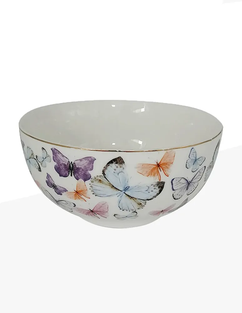 Bowl Haus Butterfly de porcelana