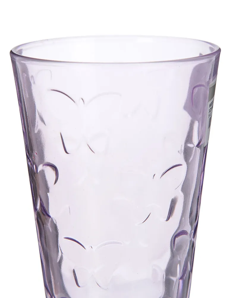 Vaso high ball Haus Midnight de vidrio