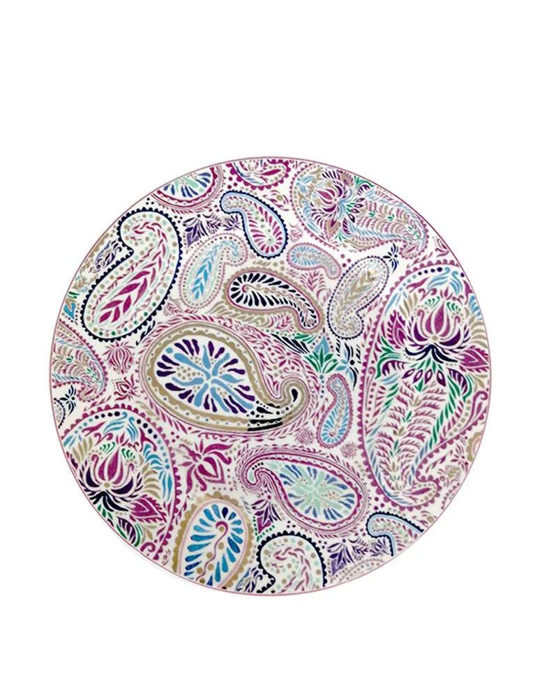 Plato trinche Haus Paisley de porcelana