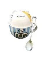 Taza clásica Happy Ware Gato Kawaii Full