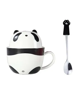 Taza clásica Happy Ware Panda Kawaii